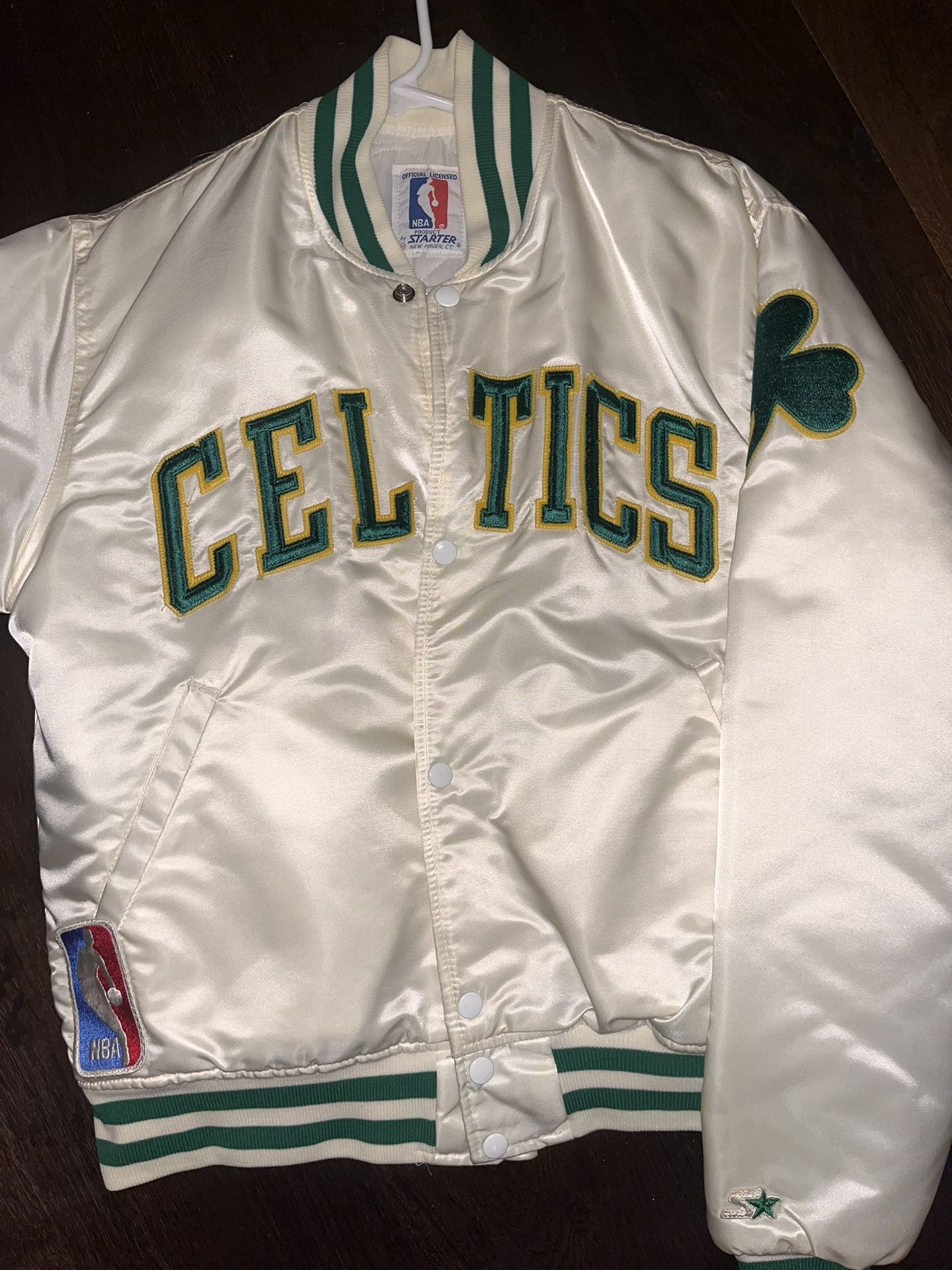 celtics apparel boston celtics starter jacket