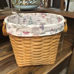 LONGABERGER BASKET WITH LINER