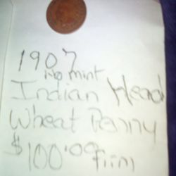 RARE 1897 INDIAN HEAD WHEAT PENNY