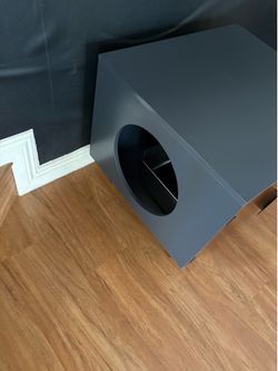 Teamson Pets Dyad Hidden Litter Box Enclosure