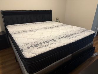 NEW MATTRESS QUEEN SIZE PILLOW TOP WITH BOX  SPRING