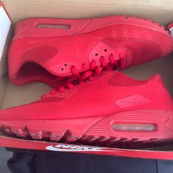 Nike Airmax 90 Red Independence Day Sz 11