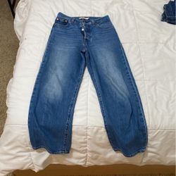 Levi Ribcage Straight Jeans