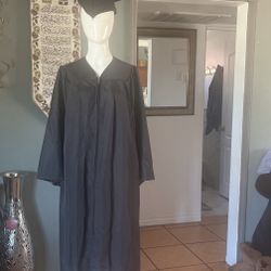 Black Graduation Gown 