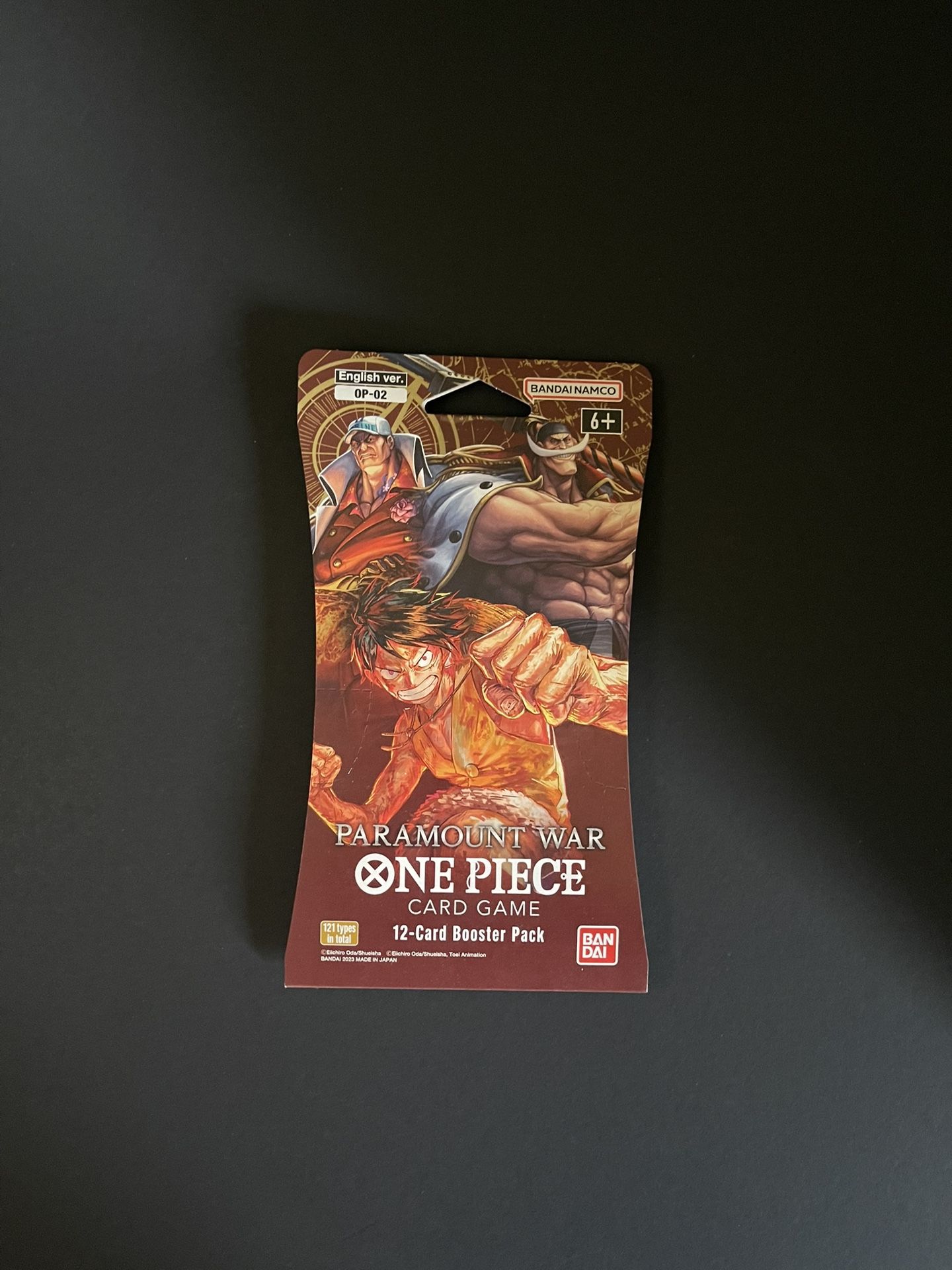 One Piece Paramount War OP-02 - Sleeved Booster Pack