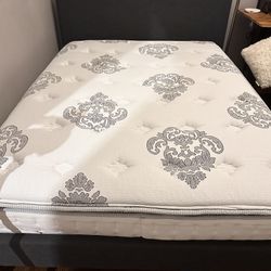 Full Size Memory Foam Mattress & Bed Frame