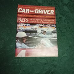 Vintage August 1962 Car &  Driver Magazine 