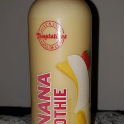 NEW RARE BATH AND BODY WORKS TEMPTATIONS BANANA SMOOTHIE BODY LOTION 10 OZ