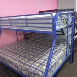 Morgan Twin Over Full Bunk Bed Blue
Coaster$20 Down Payment and delivery available 
