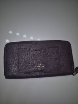 Maroon Coach Wallet