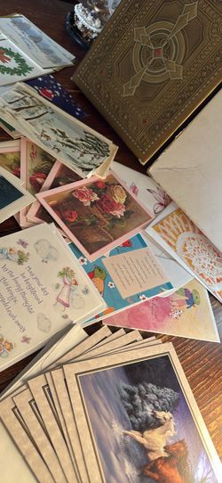 Vintage Greeting Card & Stationery Collection – All Unused