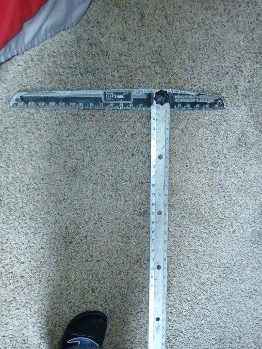 Craftsman Heavy Duty Aluminum T-Square