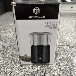 Compact Coffee Grinder — DR MILLS DM-7451 Model