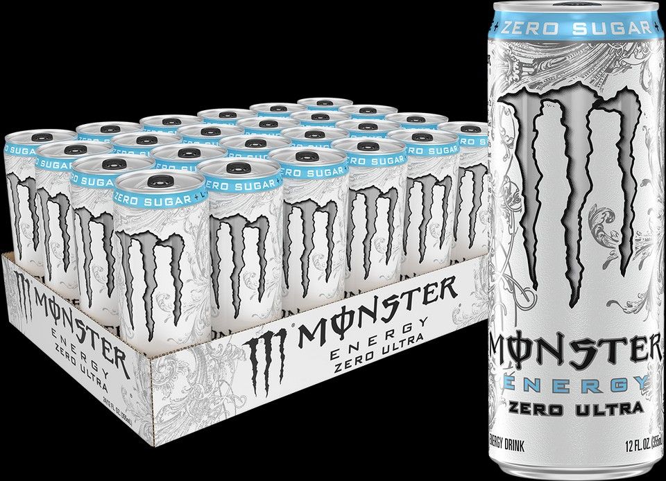 Monster Energy Zero Ultra, 12 oz. Cans, 24 Pack