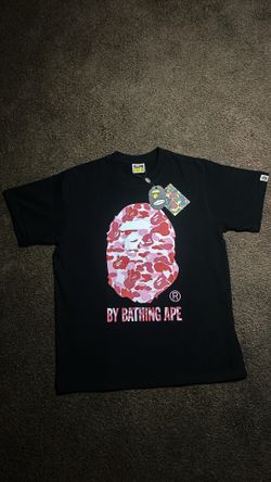 Pink bape shirt