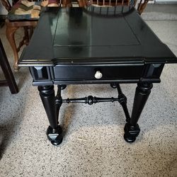 Wooden side table or nightstand