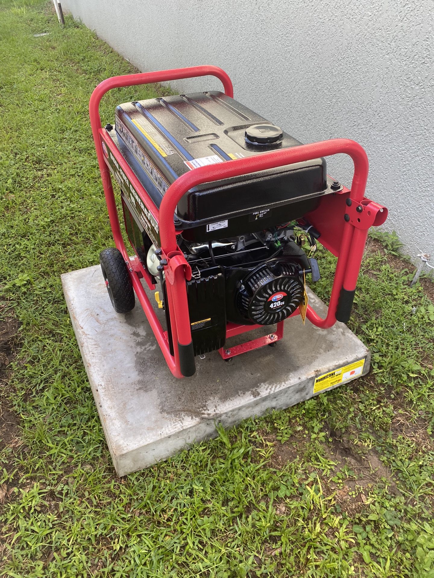Generator plug and safety interlock