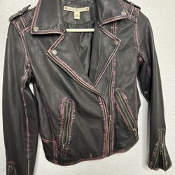 Chelsea & Violet leather jacket size xs