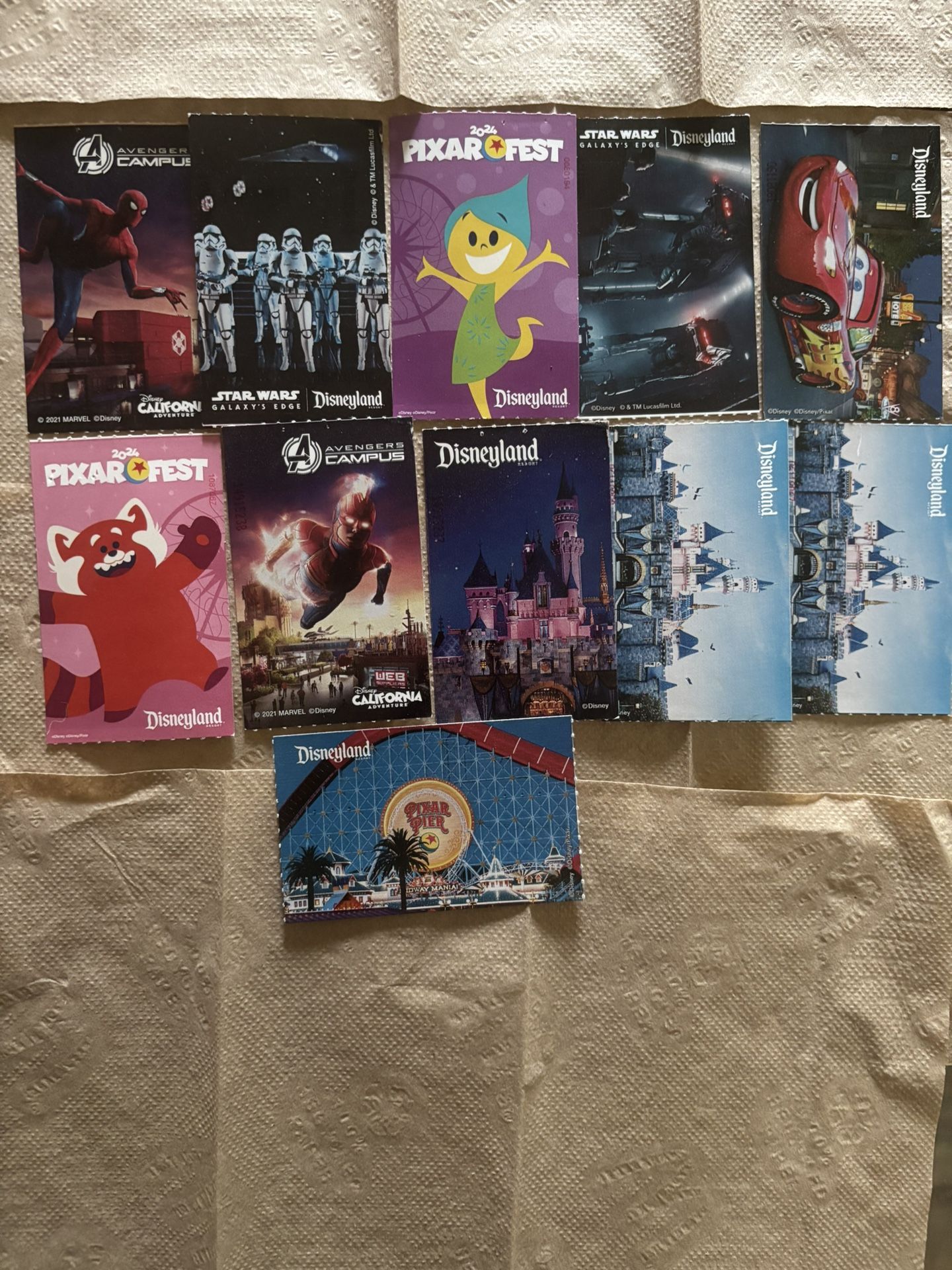 DISNEYLAND OR CALIFORNIA ADVENTURE,,,,$155 EACH ONE DAY ONE PARK ONLY NOT HOPPERS. 🎠🎠🎠🎠🛝🛝🛝🎡🎡🎡🎟️🎟️🎟️🎟️🎠🎠🎢🎢🛝🛝🛝