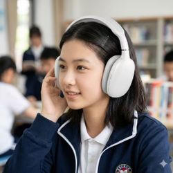 HIPER LIVE White HTW-QTX11 Wireless Headphones