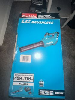 Makita 18v Leaf Blower Kit  (Battery Included)