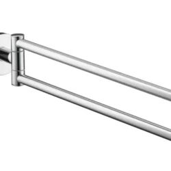 Hansgrohe Logis Accessories 15" Dual Swivel Towel Bar