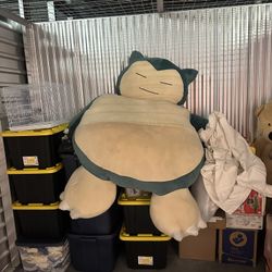 Ginormous Snorlax Plushie