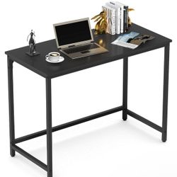 Black desk