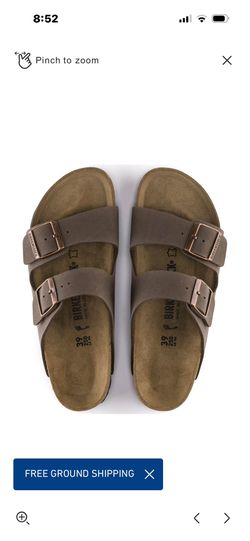 NWT Birkenstock Arizona Men’s Sandals