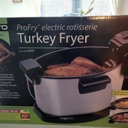 New Presto  ProFry Turkey Fryer