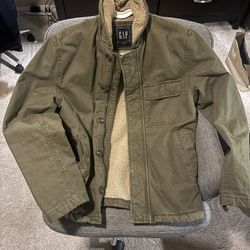 Gap Sherpa Lined Jacket