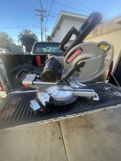 12 in Dual-Bevel Sliding Compound Miter Saw with LED and Laser Guide Woodworking