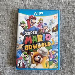 Super Mario 3D World Nintendo Wii U Game with Manual - Super Clean & Tested