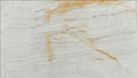 White Marble Slab with Gold Veining