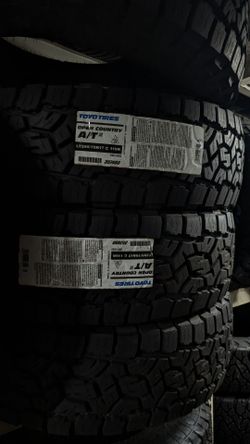 295/75R17 Toyo AT3's📣