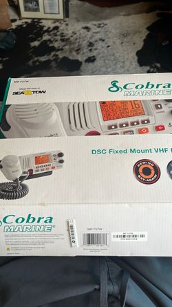 Cobra Marine MR F57W DSC Fixed Mount VHF Radio