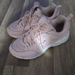 Fila Pink Sneakers Size 8