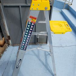 Ladder Werner Aluminum 300 Pound Capacity 
