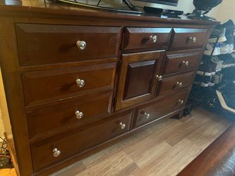 wood dresser