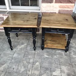 2 Larger Size End Tables