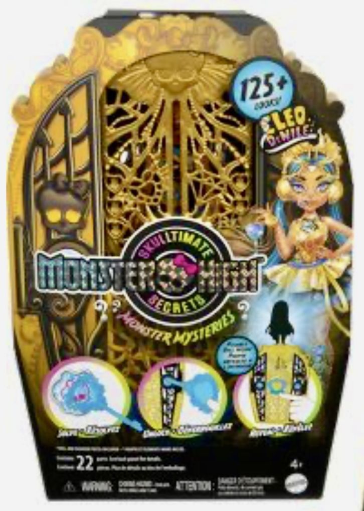 Monster High Skulltimate Secrets 4 Cleo De Nile Monster Mysteries NEW!