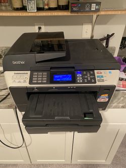 Brother Mfc-6490Cw All-In-One Inkjet Printer Working Great