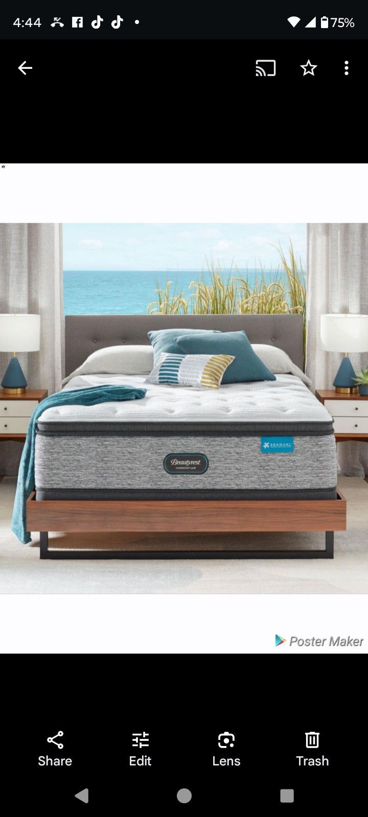 KING FIRM MATTRESS $250 / QUEEN MATTRESS $250 BRAND NEW SEALYS IN PLASTIC