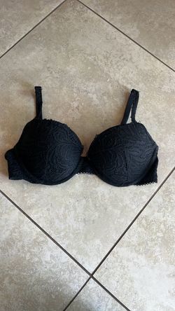 Women’s Black Padded Bra, Size 34C
