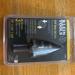 Klein Tools Step Drill Bit#15