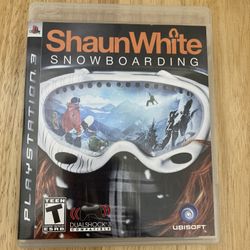 PS3 Shawn White Snowboarding 