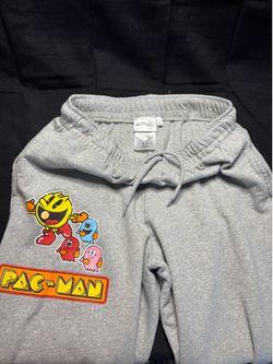 Official Pac-man Graphic Gray Sweats M
