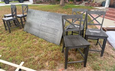 Dining set table