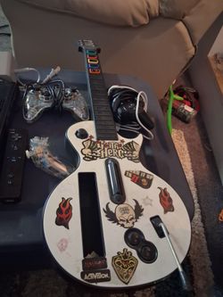 Wii Les Paul guitar hero