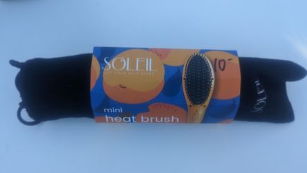 Soleil mini ceramic heat brush